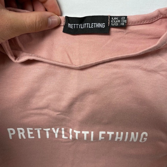 Pretty Little Thing Pink Bodysuit - Picture 2 of 6